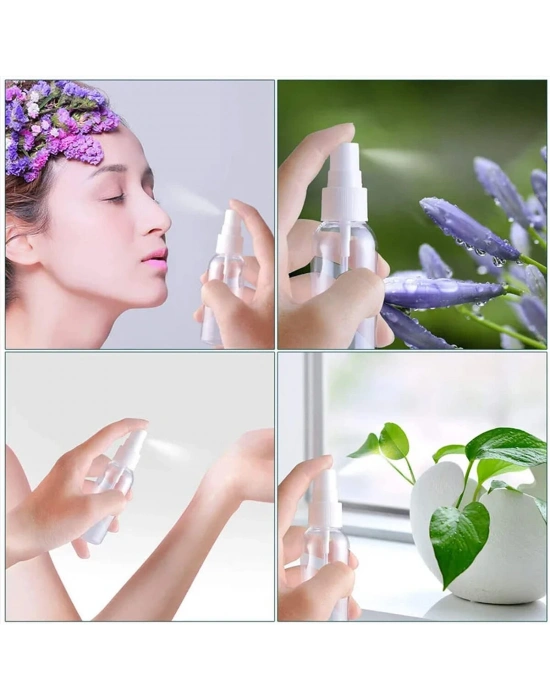 Boş Sprey Şişesi - 100 ml - Plastik - Şeffaf