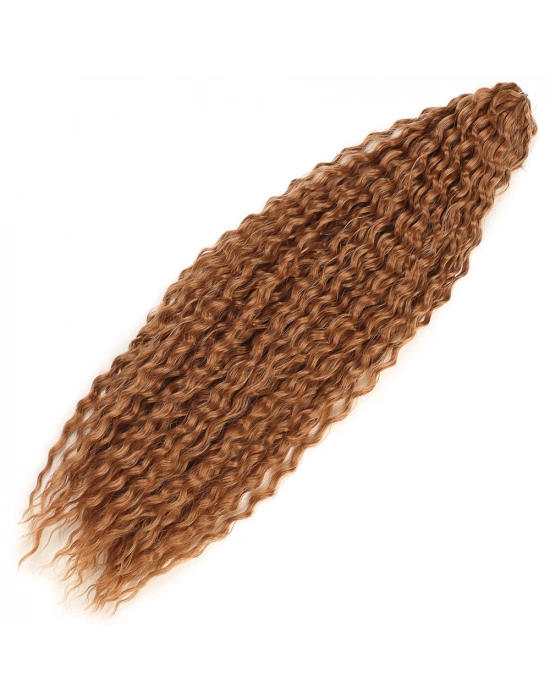 Brazilian Afro Dalgası Saç - Bakır