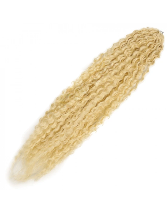 Brazilian Afro Dalgası Saç - Platin