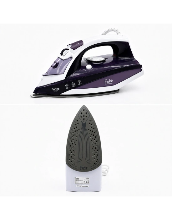 Buharlı Ütü 2600W Seramik Taban (Mor)