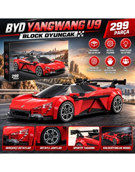 C51099W U9 299 Parça Block Oyuncak