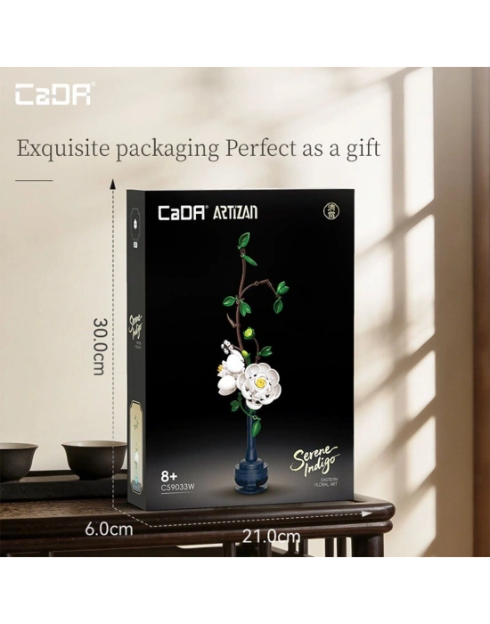 C59033W Cada Saksılı Şakayık Model 324 Parça Block Oyuncak