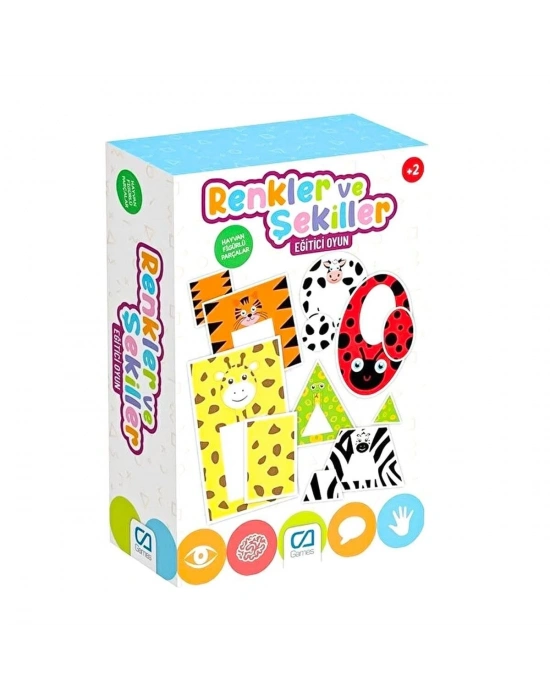 CA KRT 5148 Renkler ve Şekiller - CA Games
