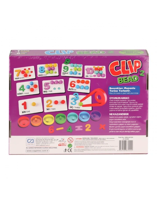 CAPLS-5286 Clip Bead Kutu Oyunu -CA Games