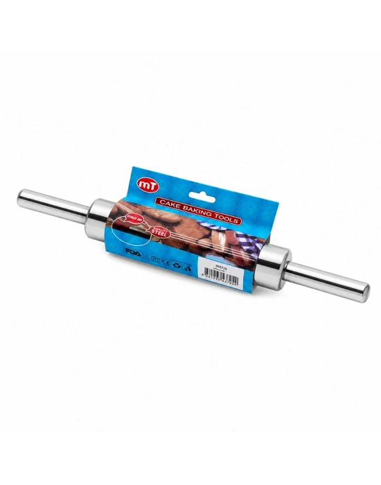 Çelik Hamur Merdane 21 cm (Toplam 40 cm)