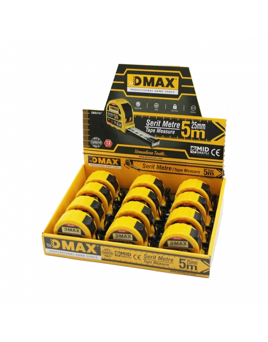 Çelik Şerit Metre 5 m x 25 mm (1 Adet)