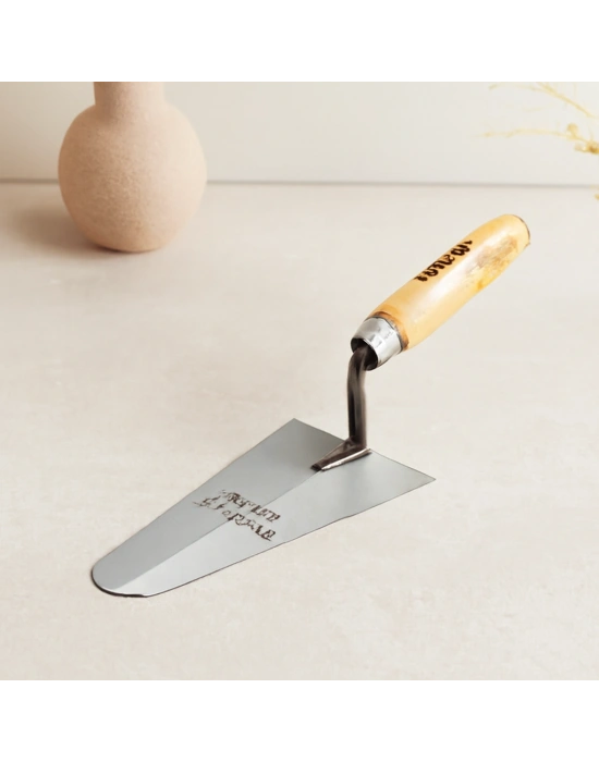 Çelik Sıva Mala 22 cm Ahşap Saplı