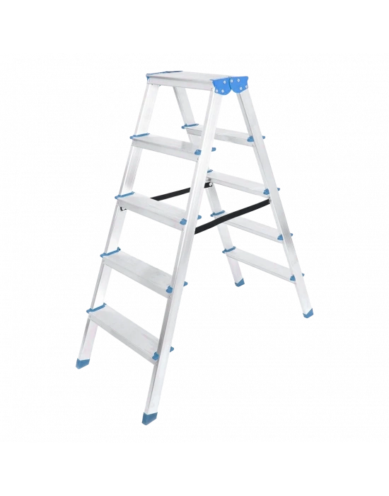 Çift Basamaklı Alüminyum Merdiven 115 cm (5+5)