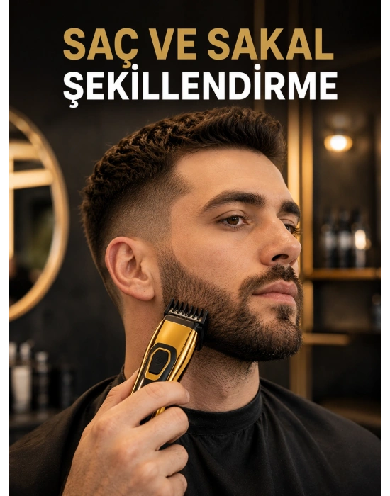 Çift Kademeli Güç Modlu Kablosuz Kişisel Bakım Seti
