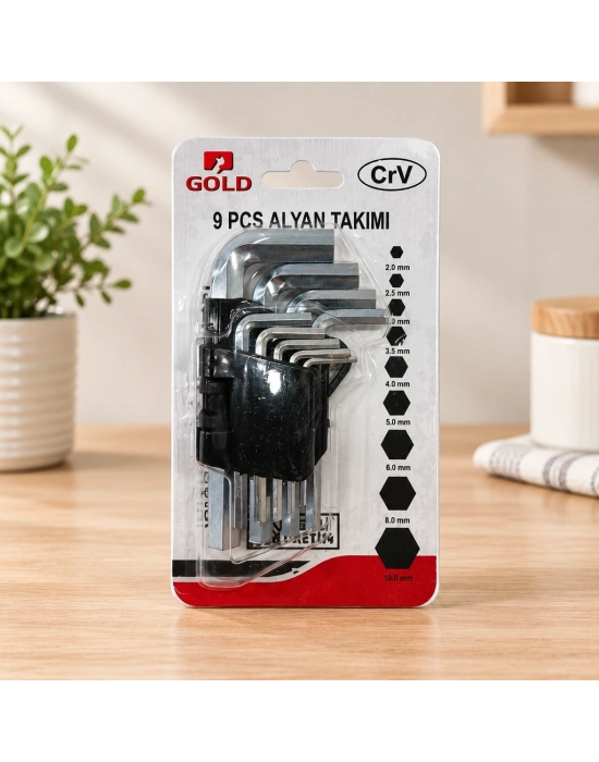 Crv 9 Parça Kısa Alyan Takımı