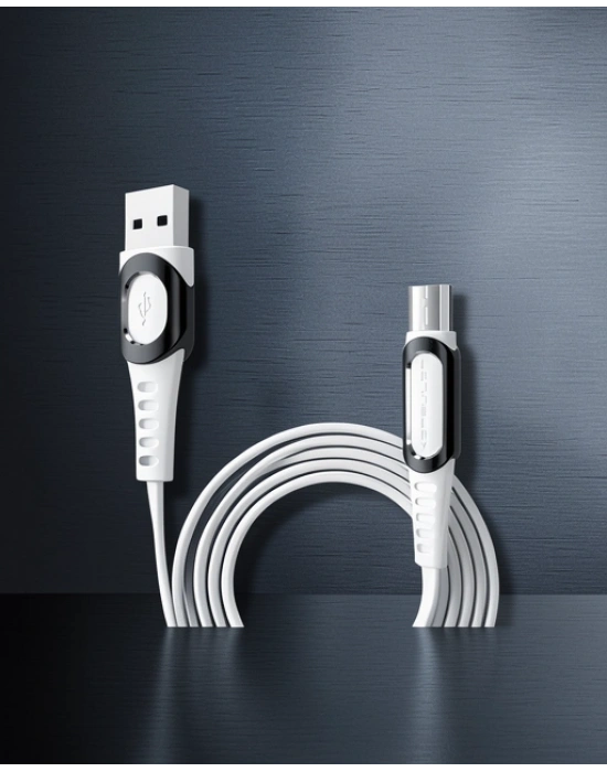 Dc01 Süper Hızlı Micro Usb Kablo 1m 2.4a - Beyaz