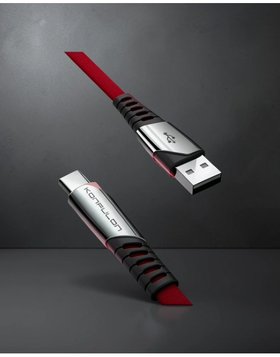 Dc18 Type-c Kablo 1m 5a - Kırmızı