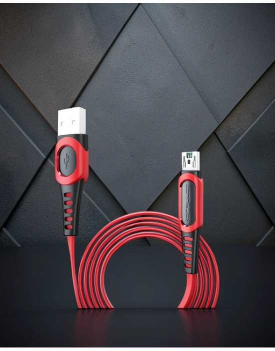 Dc24 Micro Usb Kablo 1.2m 4a - Kırmızı