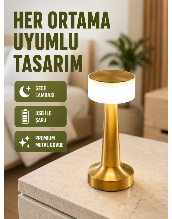 Dekoratif Masa Lambası