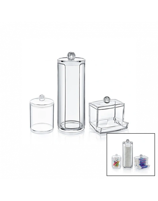 Disk 3LÜ Makyaj Organizer Set