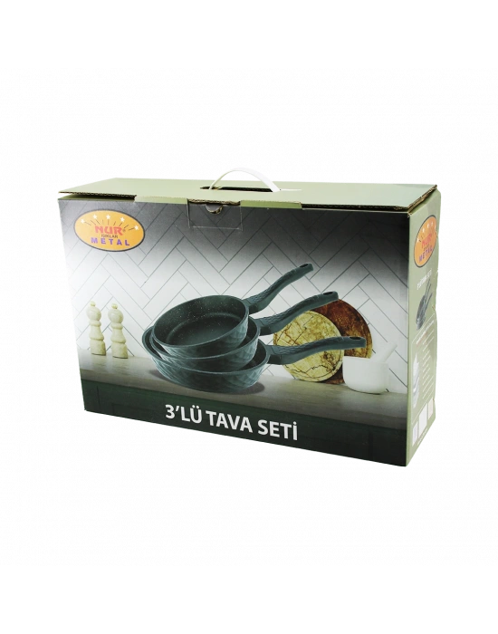 Döküm Tava Seti (20-24-28 cm)