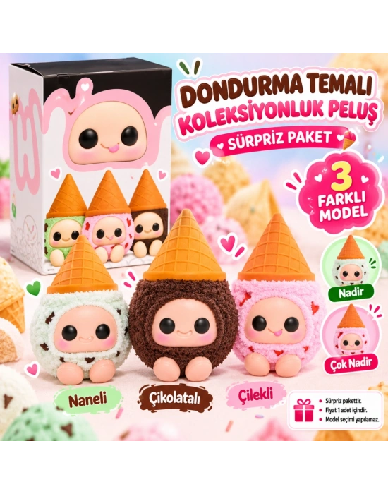 Dondurma Peluşu Sürpriz Paket