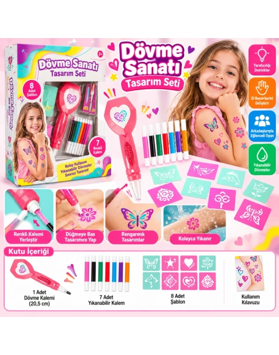 Dövme Sanatı Tasarım Seti