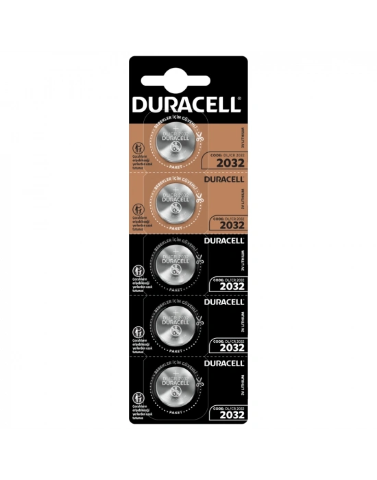Duracell 2032 Para Pili 5Lİ Kart