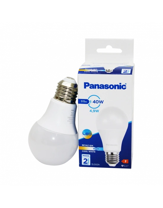 E27 LED Ampul 4.9W Cool White 515LM