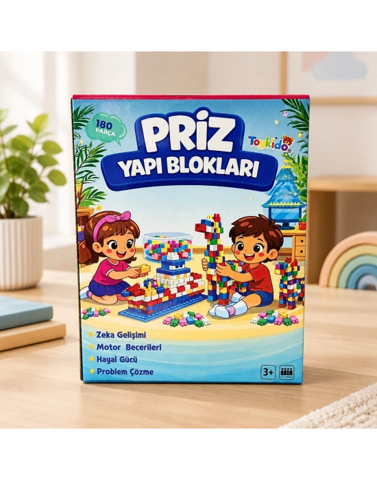 Eğitici Kutu Priz Yapı Blokları