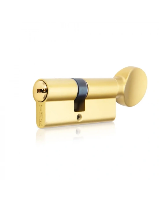 YMK Eko 68mm Sarı Bilyalı Mandallı Hibrit Barel, Kapı Silindiri