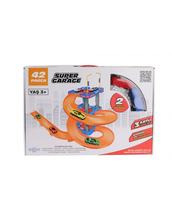 ER-201 Süper Garage Otopark Set