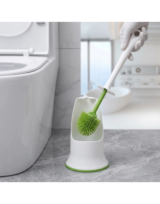 Ergonomik Silikon Tuvalet Fırçası