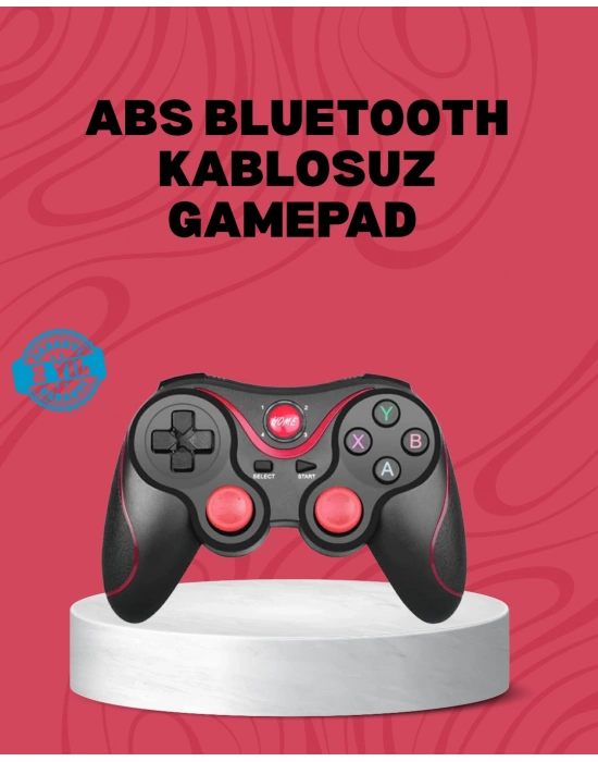Ergonomik Tasarımlı Çok Yönlü Wireless Gamepad