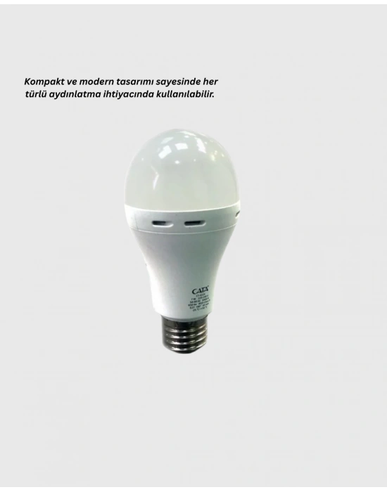Ev ve İş Yeri İçin Şarjlı LED Ampul