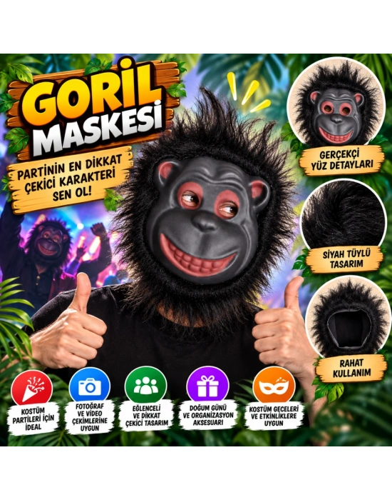 Eva Goril Maskesi – Sırıtan Goril