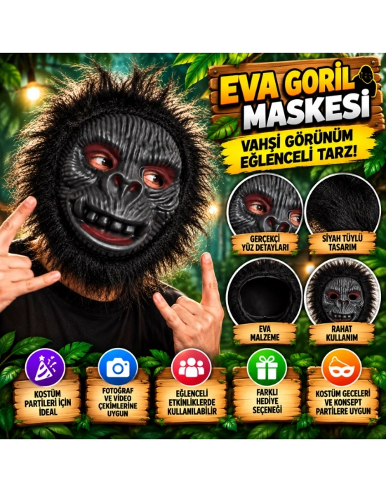 Eva Goril Maskesi – Vahşi Goril