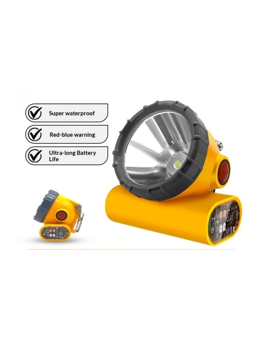 Exprof Explosion-Proof Ma Ex 100W Şarjlı Baret Feneri