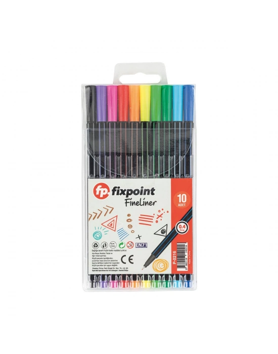 Fineliner Kalem 10lu