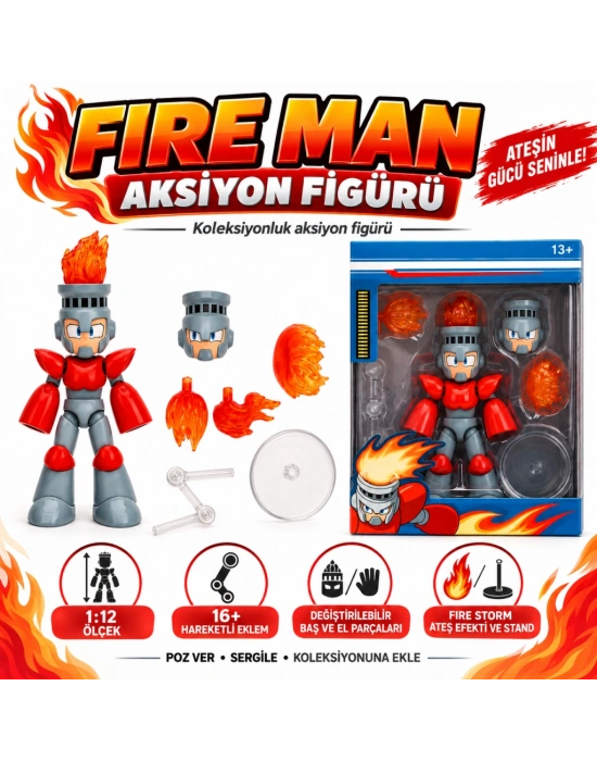 Fire Man Figürü