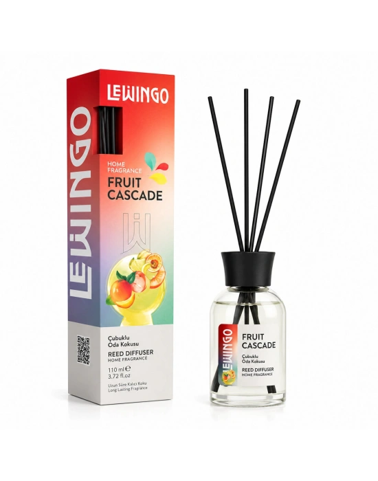 Fruit Cascade Bambu Çubuklu Oda Kokusu - 110 ml - Cam Şişe 
