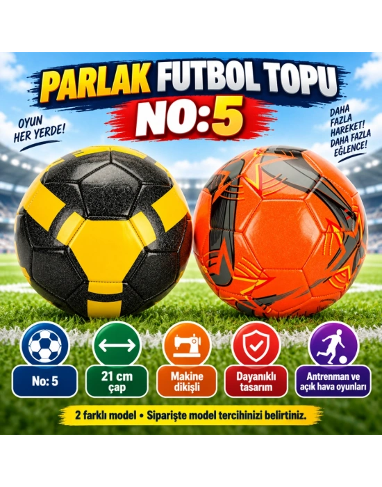 Futbol Topu Parlak No:5