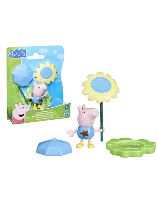 G0495 Peppa Pig Muddy Puddle Arkadaşlar Tekli Figür +3 yaş