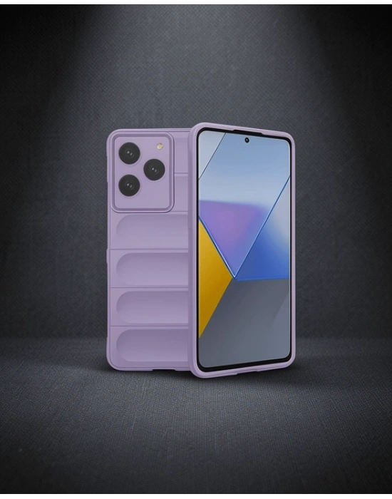 General Mobile Era 50 Kılıf Optimum Silikon - Lila