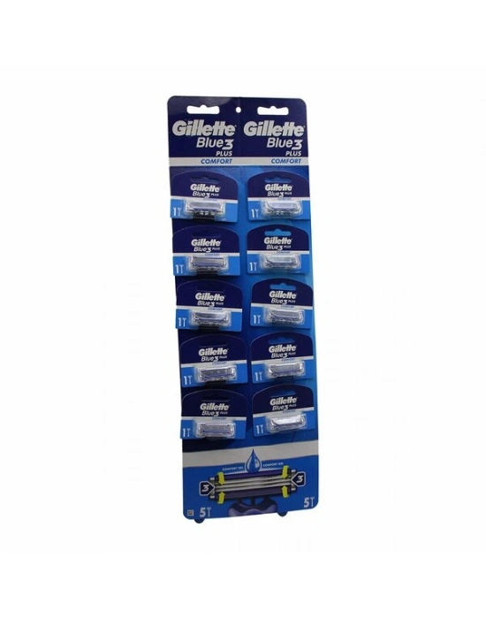 Gillette BLUE3 Jilet Kartelalı 10 Parça