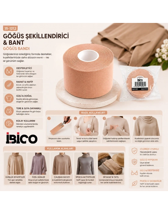 Göğüs Şekillendirici - Bant 3CMX5MT