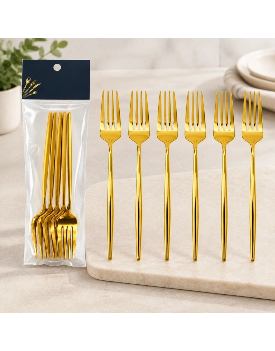 Gold Yemek Çatalı