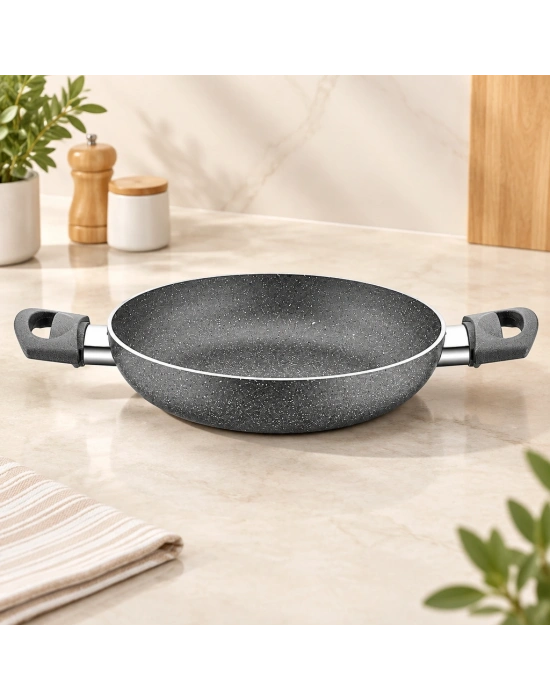 Granit Kaplama Çift Saplı Sahan 20 cm