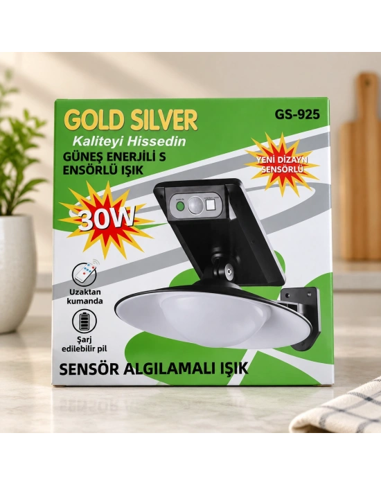 Güneş Enerjili Sensörlü Işık