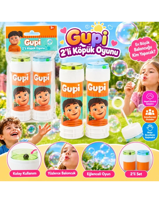 Gupi 2’li Köpük Oyunu