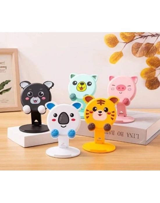 Hayvan Figürlü Masaüstü Telefon Standı 5 Model