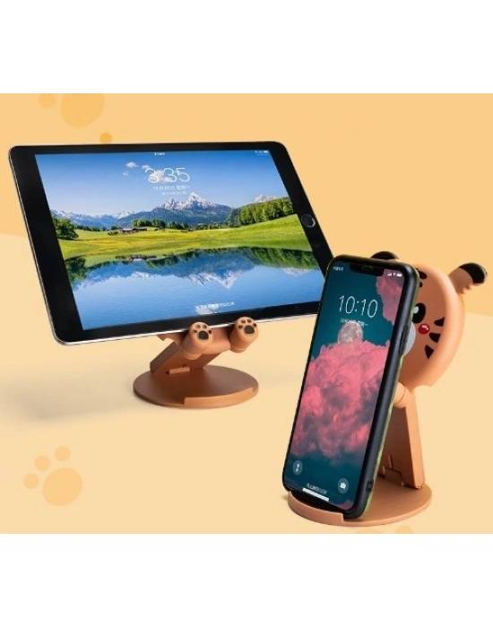 Hayvan Figürlü Masaüstü Telefon Standı 5 Model