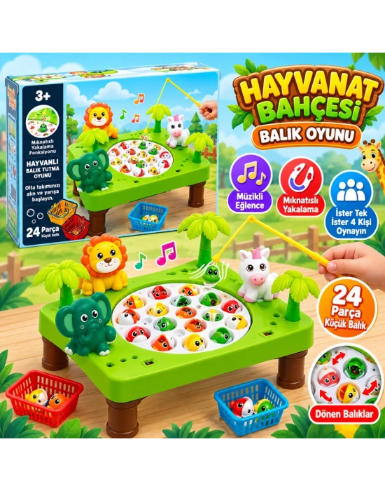 Hayvanat Bahçesi Balık Oyunu