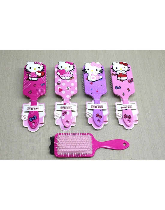 Hello Kitty Tasarımlı Saç Tarağı - 1 Adet