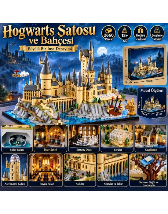 Hogwarts Şatosu ve Bahçesi 76419